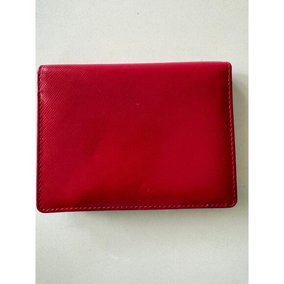 Vintage Gianni Versace Medusa Card Wallet - Red - Picture 6 of 6